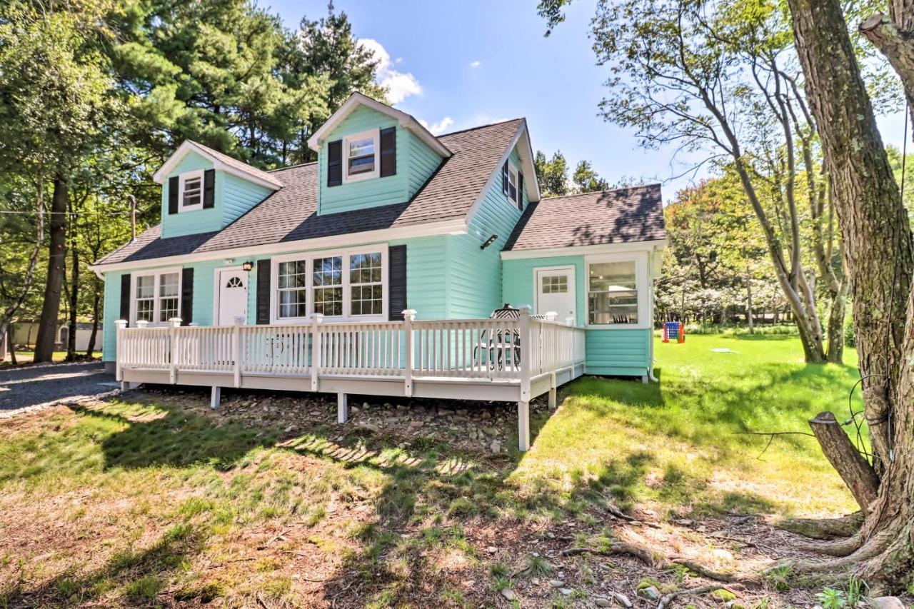 Albrightsville Pocono Mountain Escape With Game Room Walk To Lake! מראה חיצוני תמונה